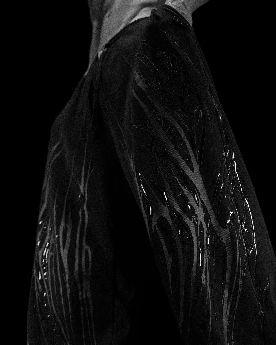 Venom Texture Symbiote Banana sweatpants [DARKNESS]