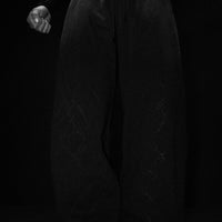 Blood Omen Banana Shape Uncuffed luxury sweatpants [SMOKE]
