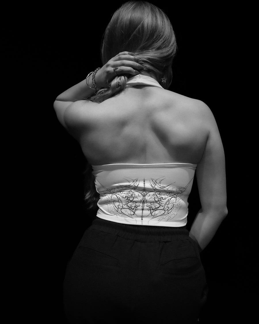 Women's Void Tech™ Nightbliss Halter Top [DIVINE WHITE]