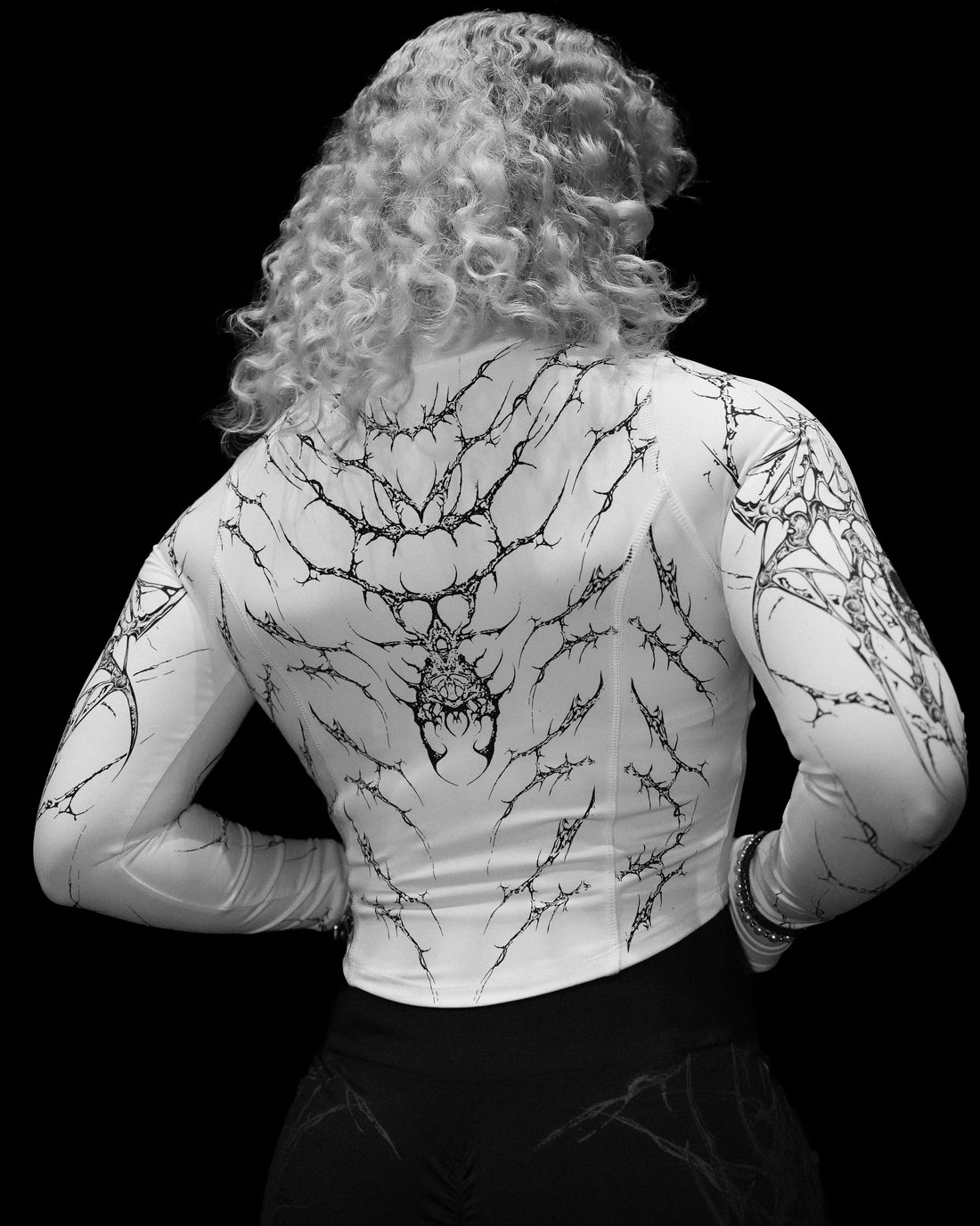 Women's Void Tech™ Widowmaker Zip-up Compression Jacket [DIVINE WHITE]