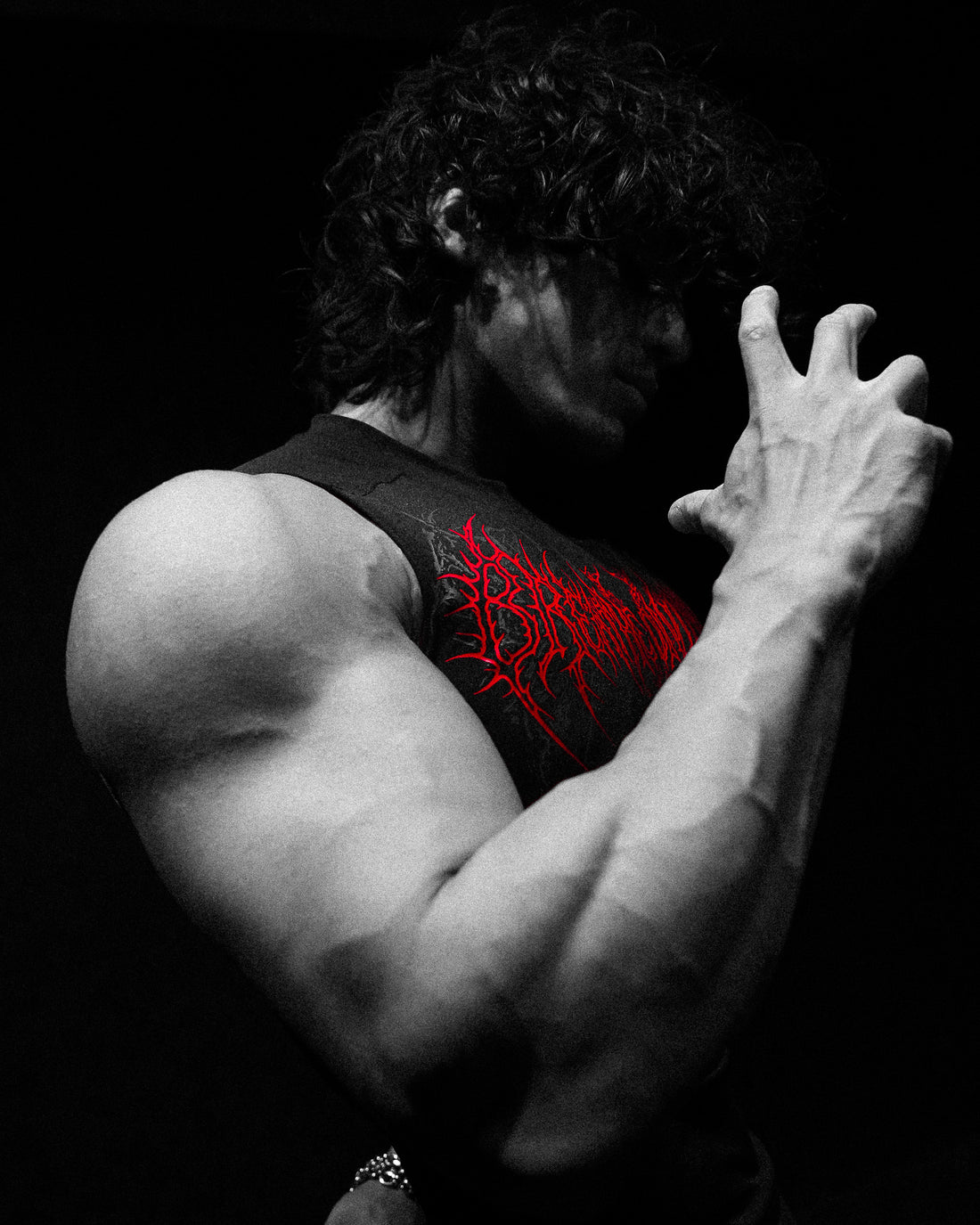 Void Tech™ Cyber Skeleton Cut-off Delt Compression [NIGHTMARE]