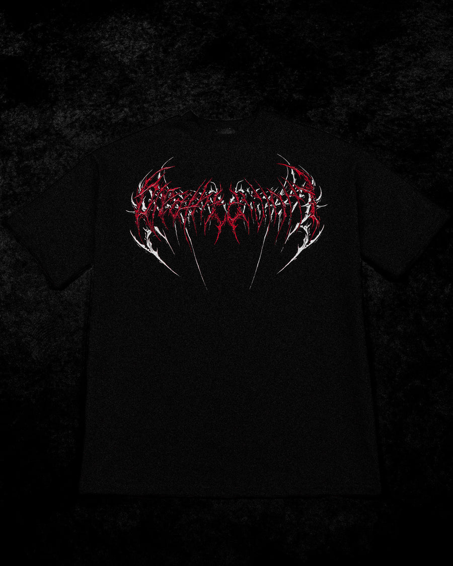 Dark Cathedral Oversized T-shirt [HEAVENLY RED]
