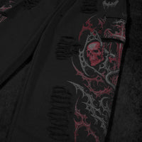 Mens Tarnished Uncuffed Luxury Cargos [BLOOD METAL]