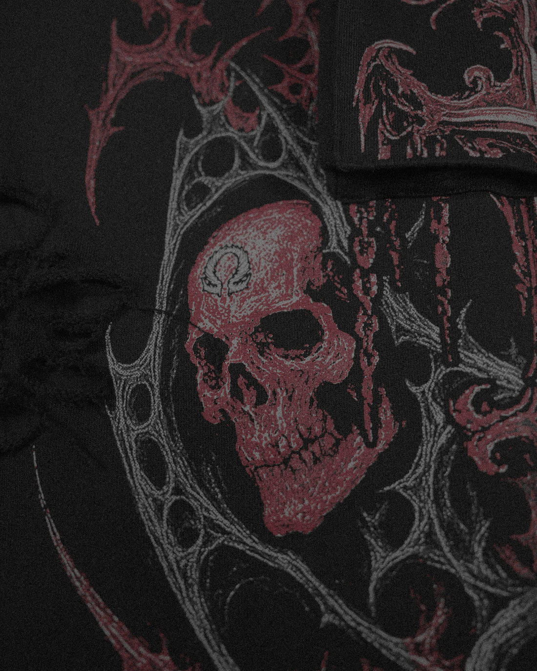 Mens Tarnished Uncuffed Luxury Cargos [BLOOD METAL]