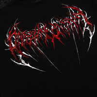 Dark Cathedral Oversized T-shirt [HEAVENLY RED]