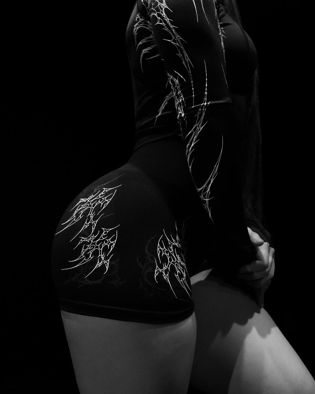 Women's Void Tech™ Moonveil Seamless Shorts [VOID BLACK]