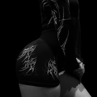 Women's Void Tech™ Moonveil Seamless Shorts [VOID BLACK]