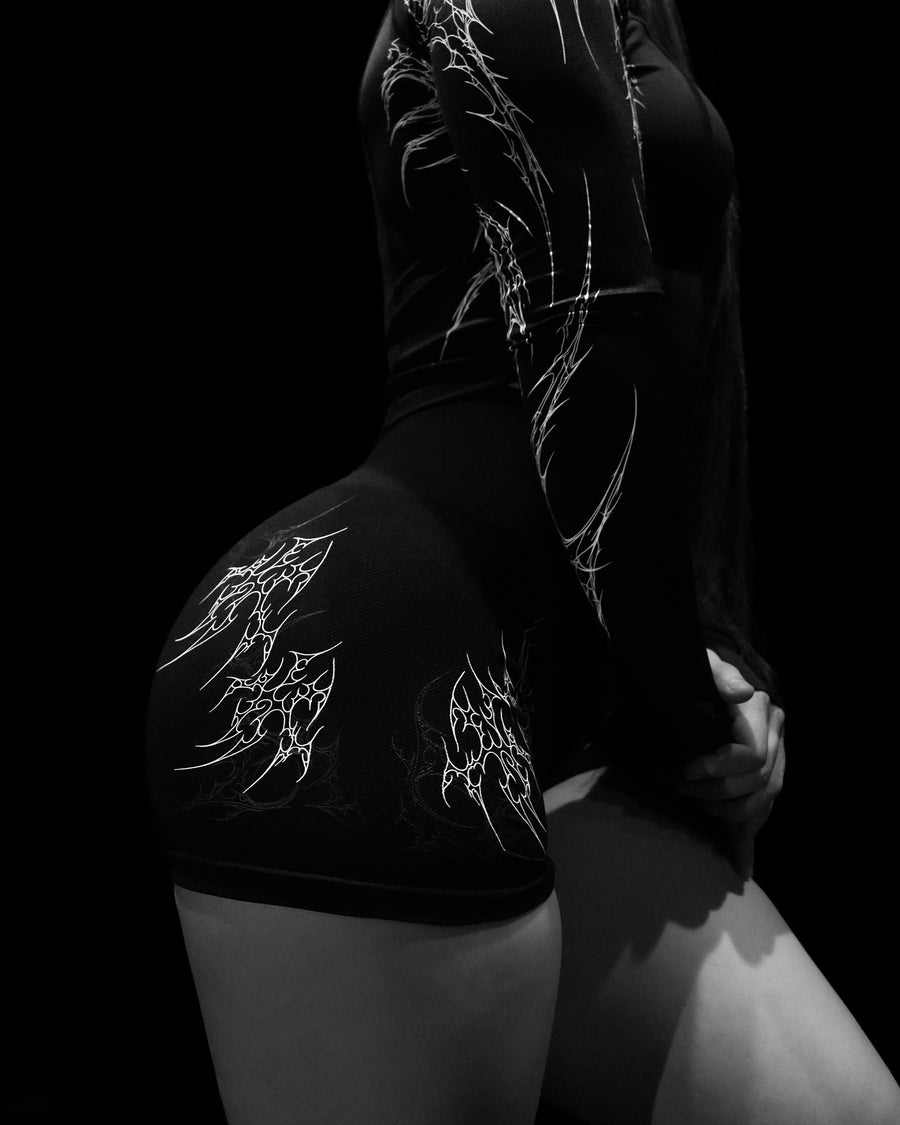 Women's Void Tech™ Moonveil Seamless Shorts [VOID BLACK]