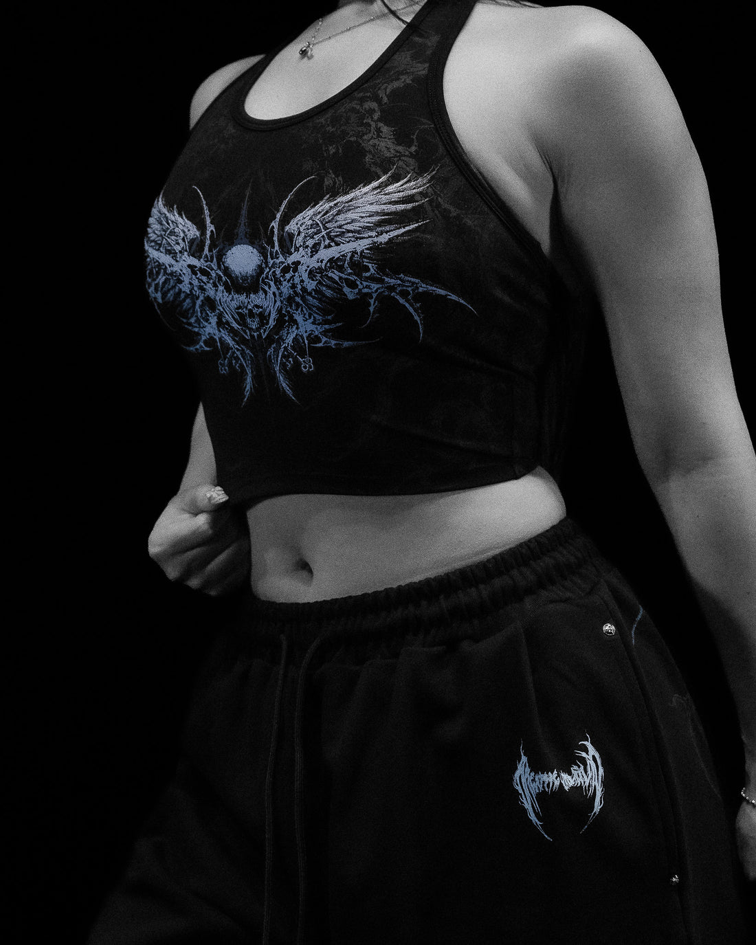 DeathWing Halter Top [FROST]