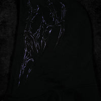 Shadow Monarch Oversized Zip-up Hoodie [DUSK]