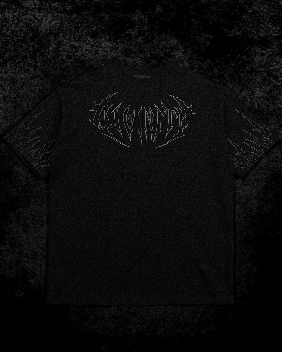 Bone Splitter Oversized T-shirt [DARKNESS]