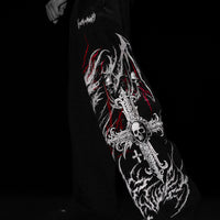 Wyvern Uncuffed luxury sweatpants [HEAVENLY RED]