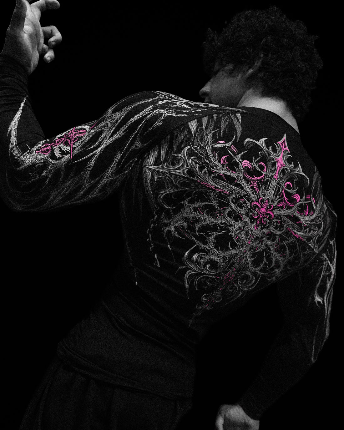 Void Tech™  Fallen Knight longsleeve Compression [BLOSSOM PINK]