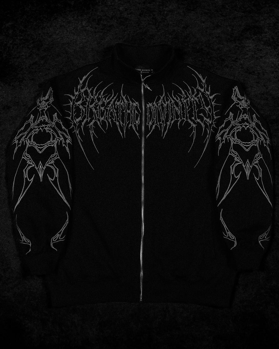 Netherwalker Oversized Zip-up jacket [MIDNIGHT]