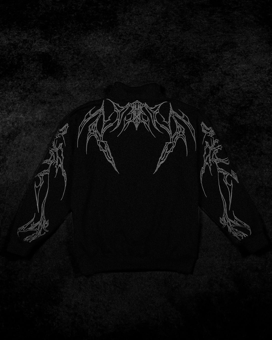 Netherwalker Oversized Zip-up jacket [MIDNIGHT]