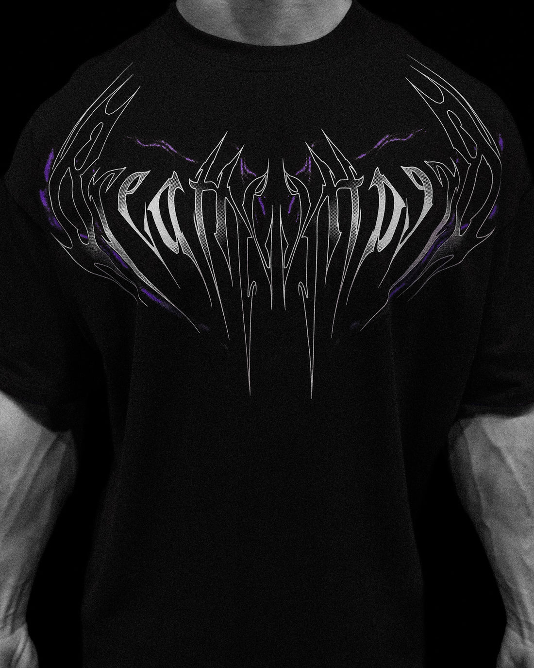 Resurrection Oversized T-shirt [HOLLOW PURPLE]