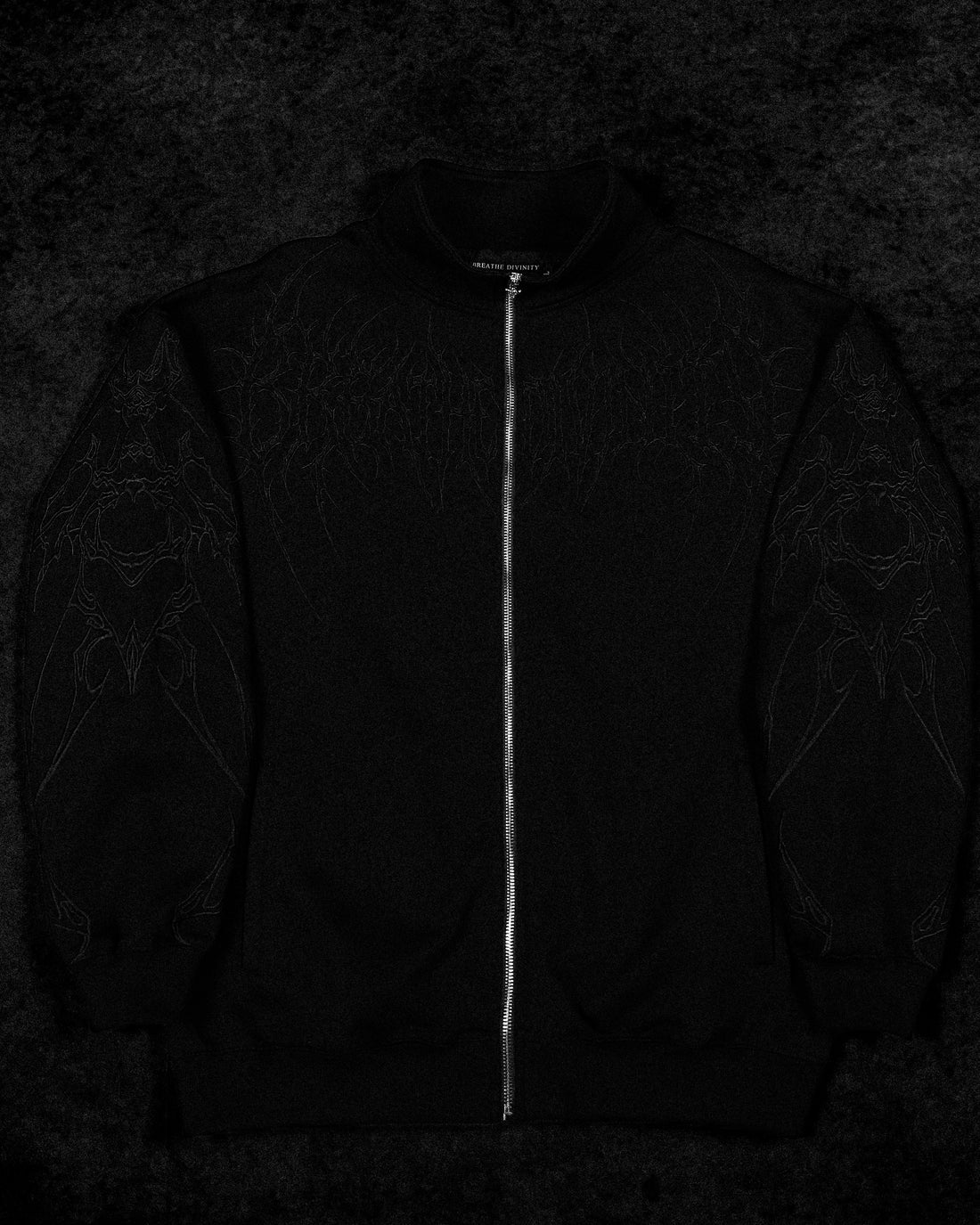 Netherwalker Oversized Zip-up jacket [DARKNESS]