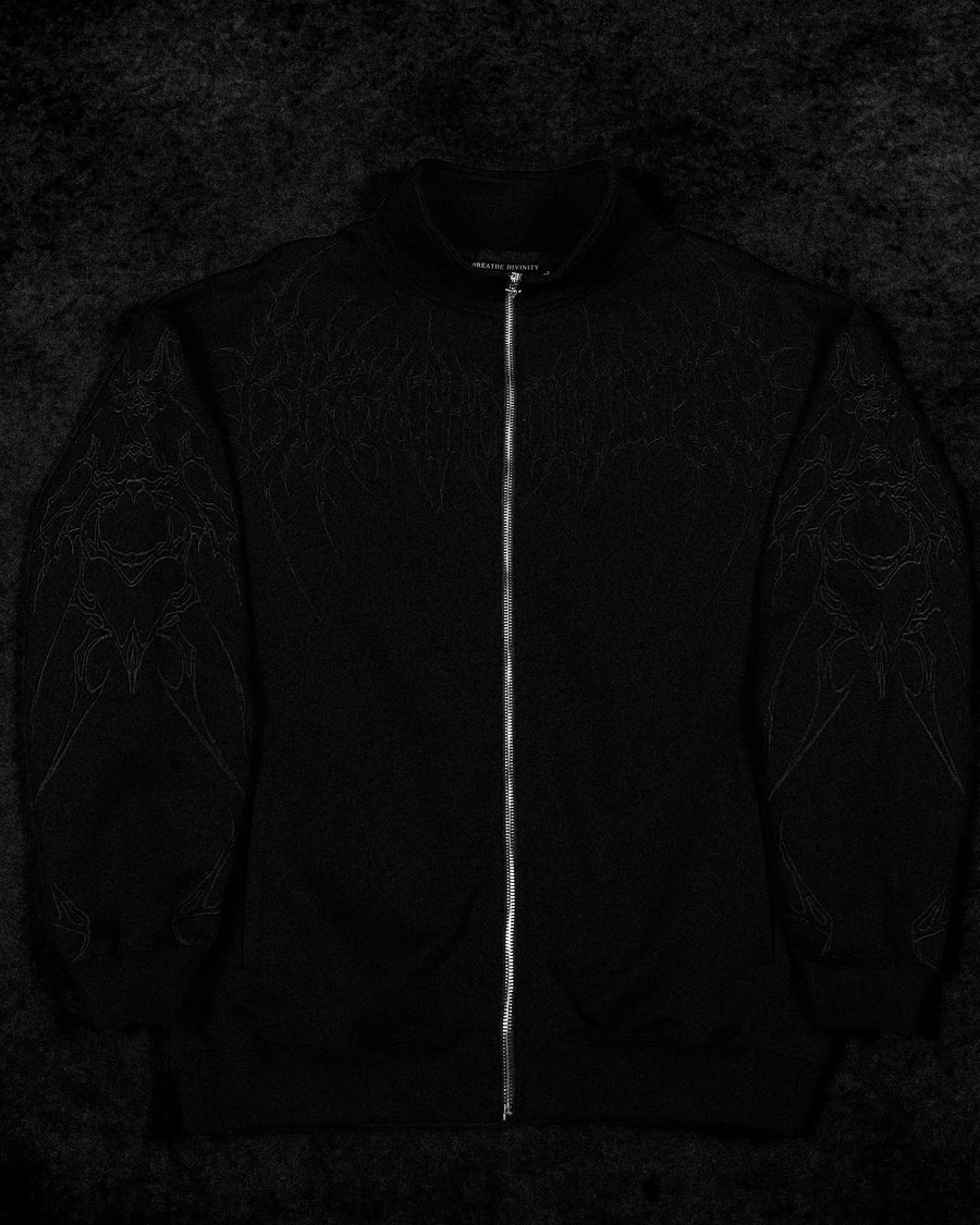 Netherwalker Oversized Zip-up jacket [DARKNESS]