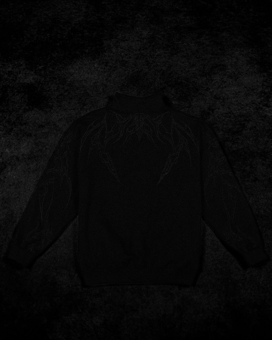 Netherwalker Oversized Zip-up jacket [DARKNESS]