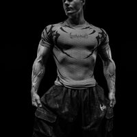 Doom Tech™ Armored shortsleeve Compression [DIVINE WHITE]