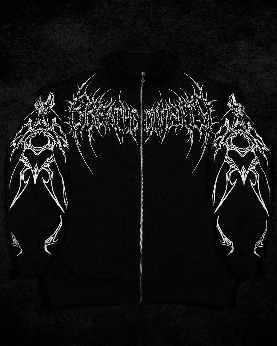 Netherwalker Oversized Zip-up jacket [VOID BLACK]