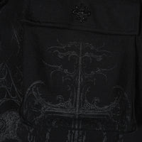 Mens Tarnished Uncuffed Luxury Cargos [DARKNESS]