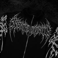 Netherwalker Oversized Zip-up jacket [VOID BLACK]
