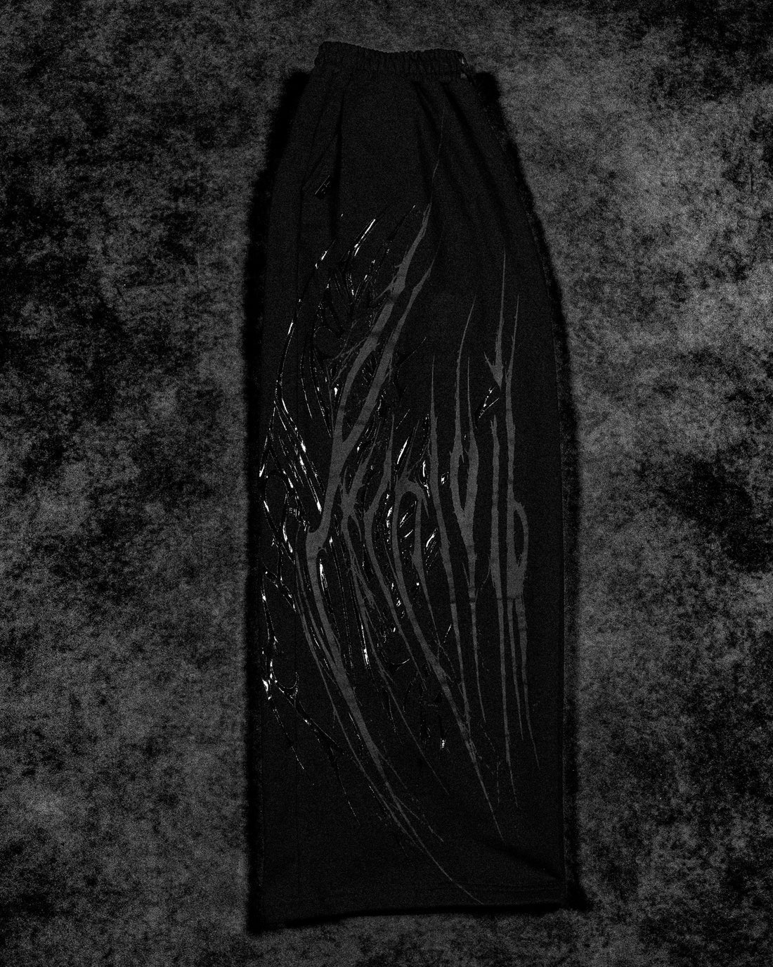Venom Texture Symbiote Banana sweatpants [DARKNESS]