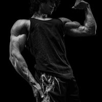 Nightfall Bodybuilding Stringer [VOID BLACK]