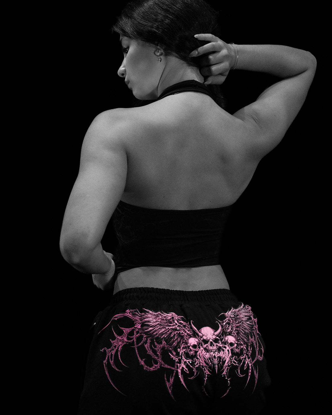 DeathWing Banana Shaped Uncuffed Sweatpants [BLOSSOM PINK]