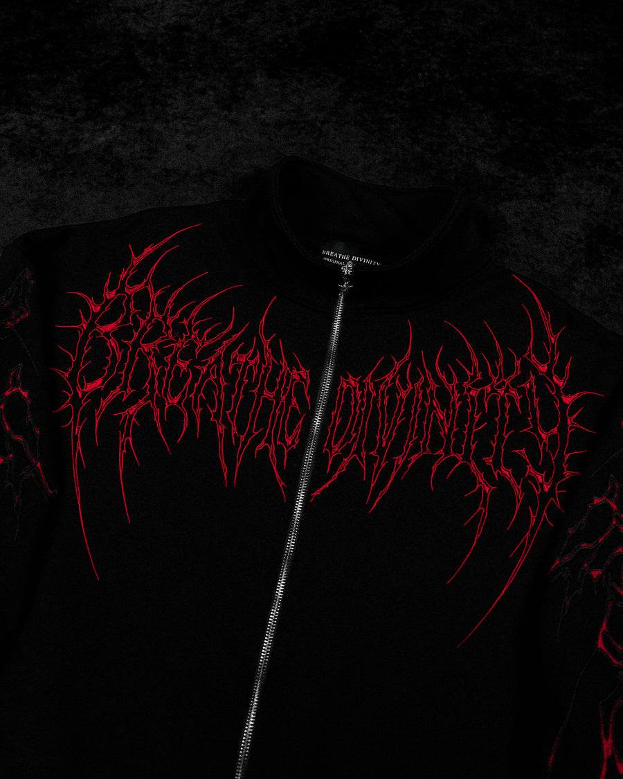 Netherwalker Oversized Zip-up jacket [NIGHTMARE]