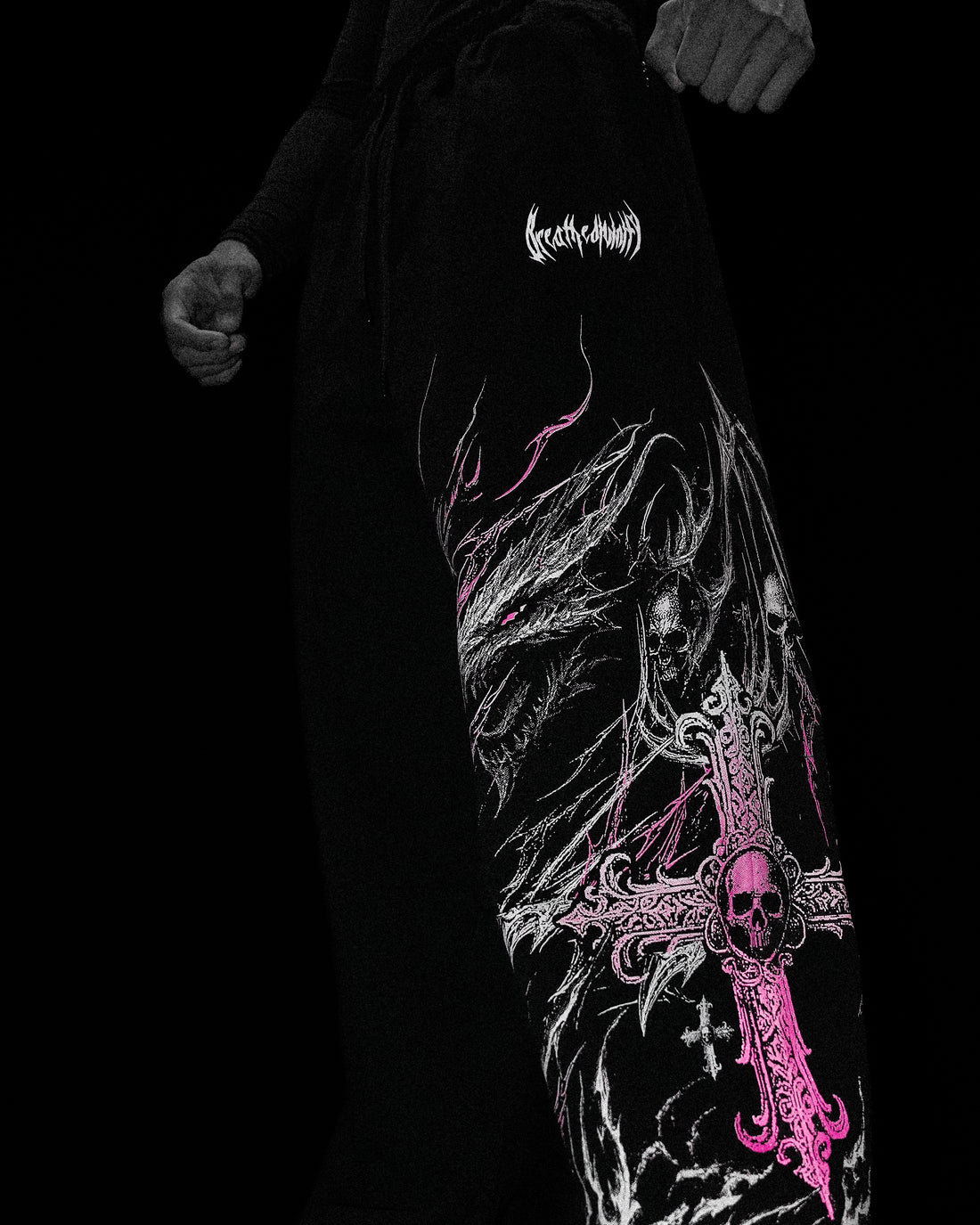 Wyvern Uncuffed luxury sweatpants [BLOSSOM PINK]
