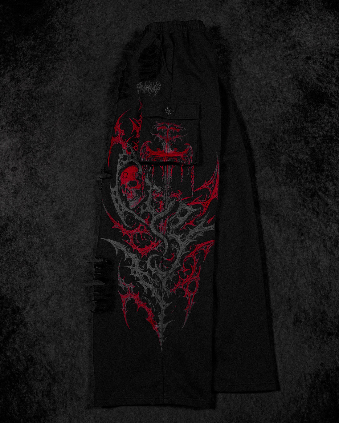 Mens Tarnished Uncuffed Luxury Cargos [NIGHTMARE]