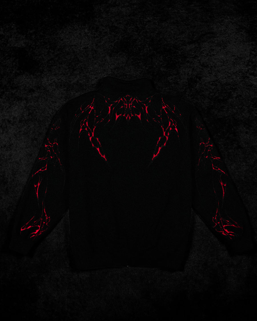 Netherwalker Oversized Zip-up jacket [NIGHTMARE]