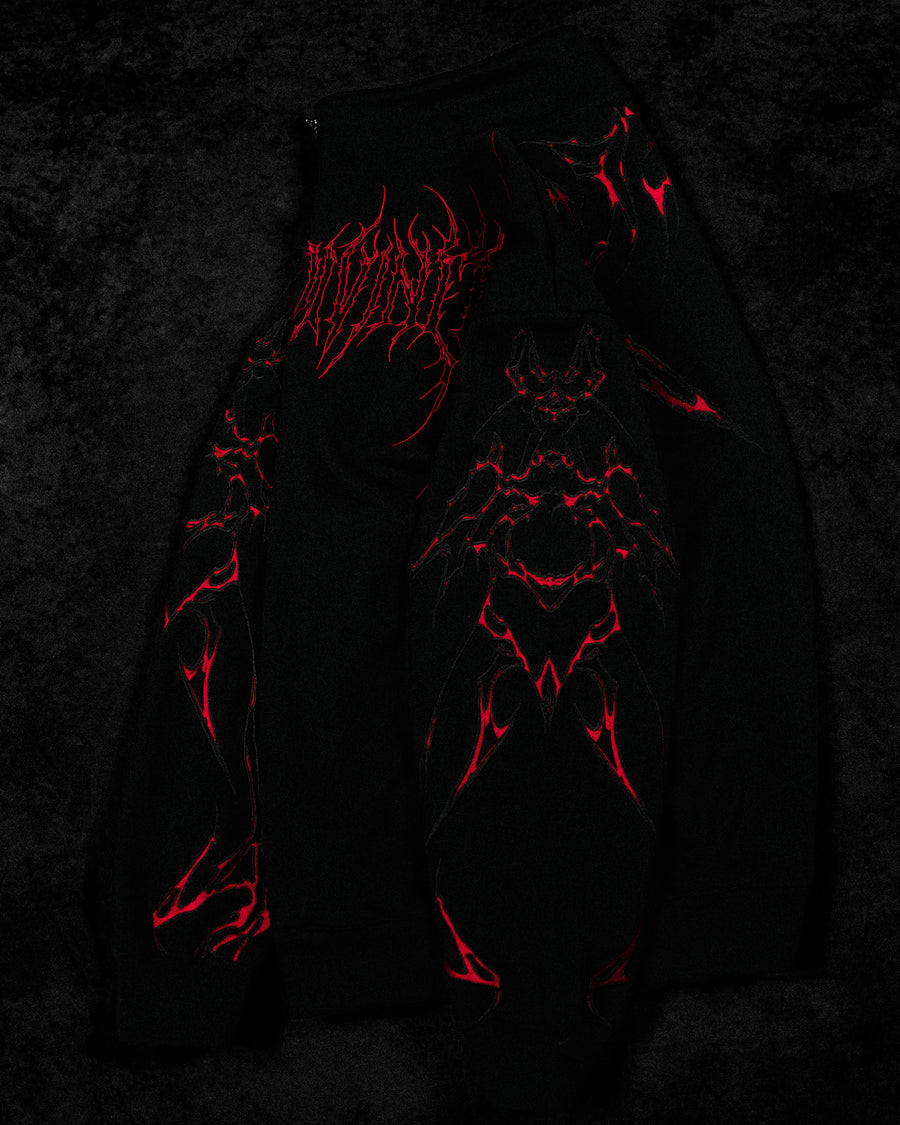 Netherwalker Oversized Zip-up jacket [NIGHTMARE]