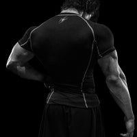Void Tech™ Arachnid Venom Texture shortsleeve Compression [VOID BLACK]