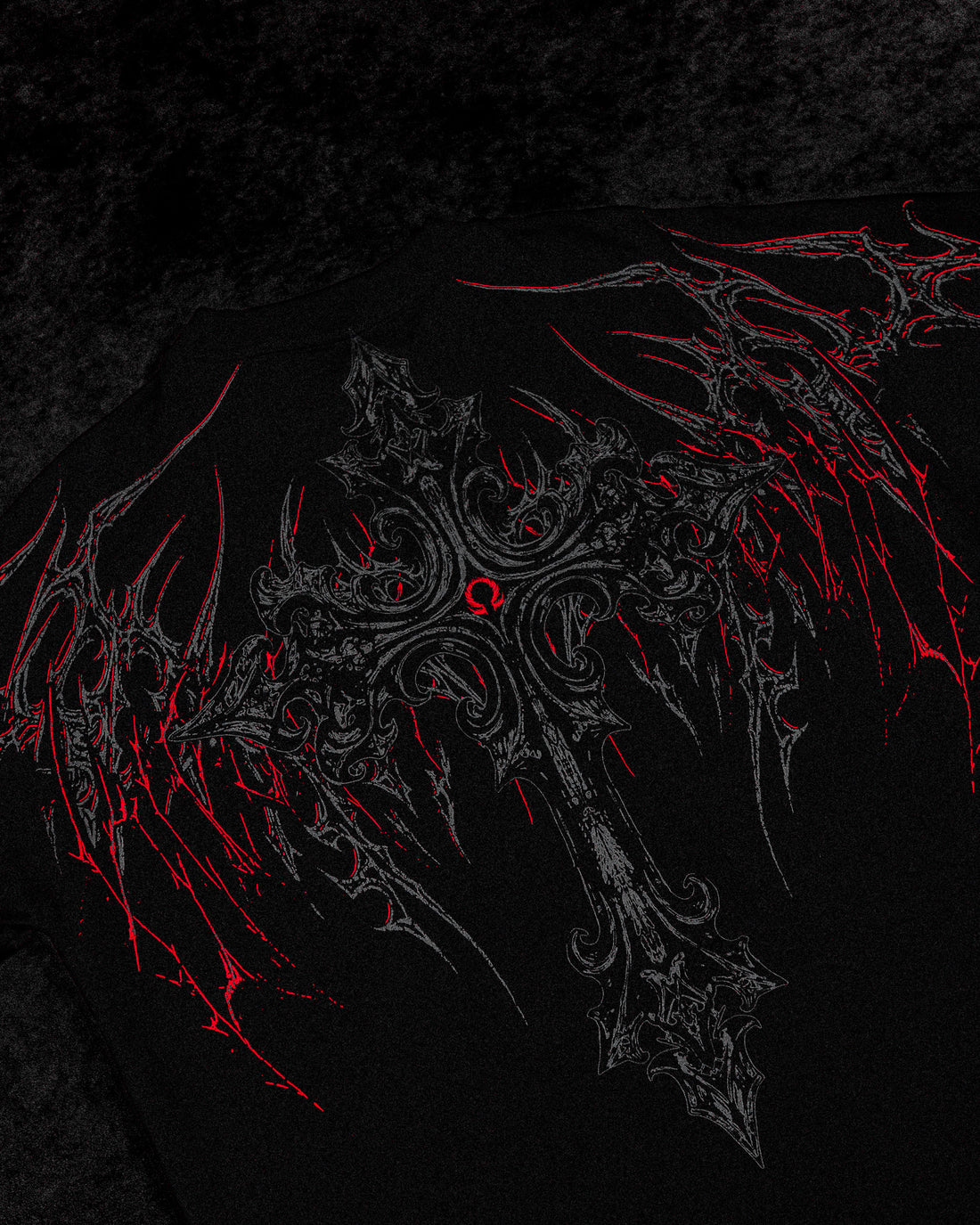 Dark Cathedral Oversized T-shirt [NIGHTMARE]
