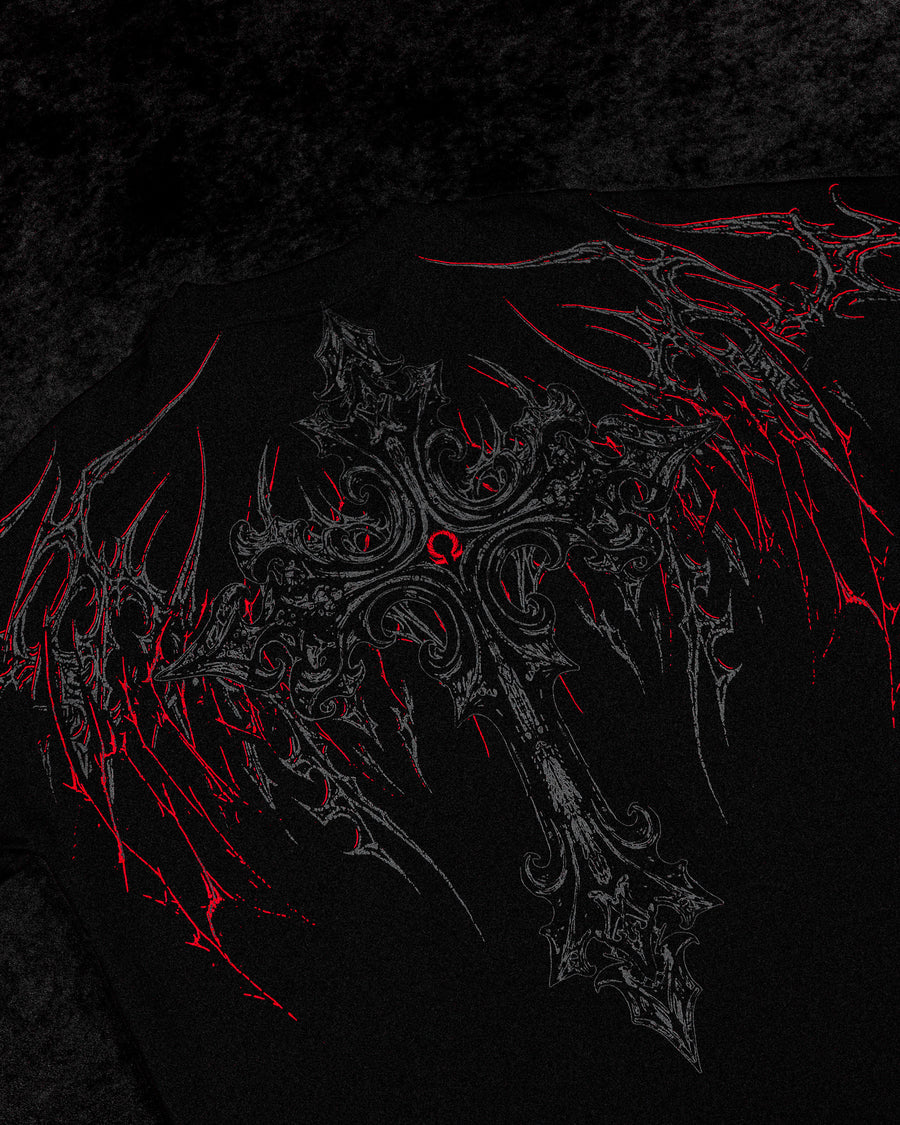 Dark Cathedral Oversized T-shirt [NIGHTMARE]