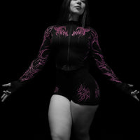 Women's Void Tech™ Moonveil Zip-up Compression jacket [BLOSSOM PINK]