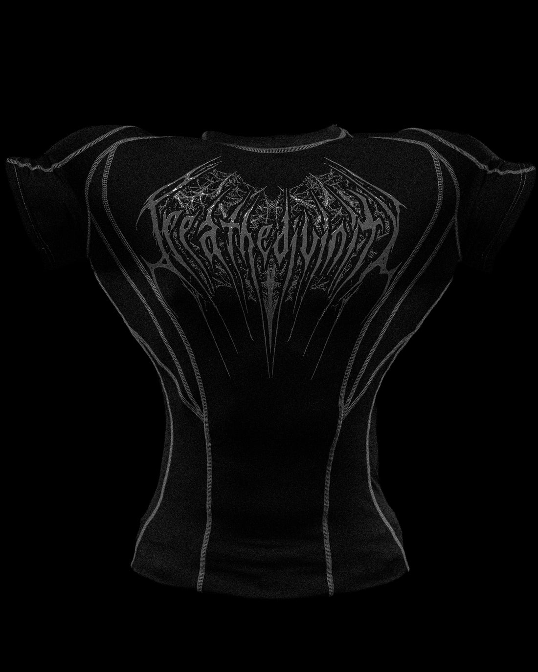 Void Tech™ Arachnid Venom Texture shortsleeve Compression [VOID BLACK]