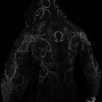 Sanctuary Oversized Zip-up Hoodie [VOID BLACK]