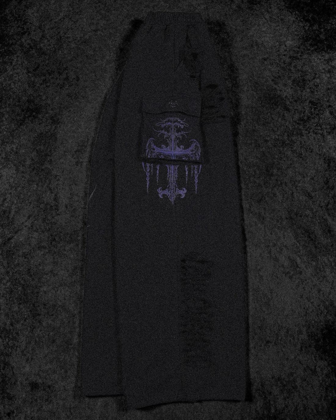 Mens Tarnished Uncuffed Luxury Cargos [DUSK]