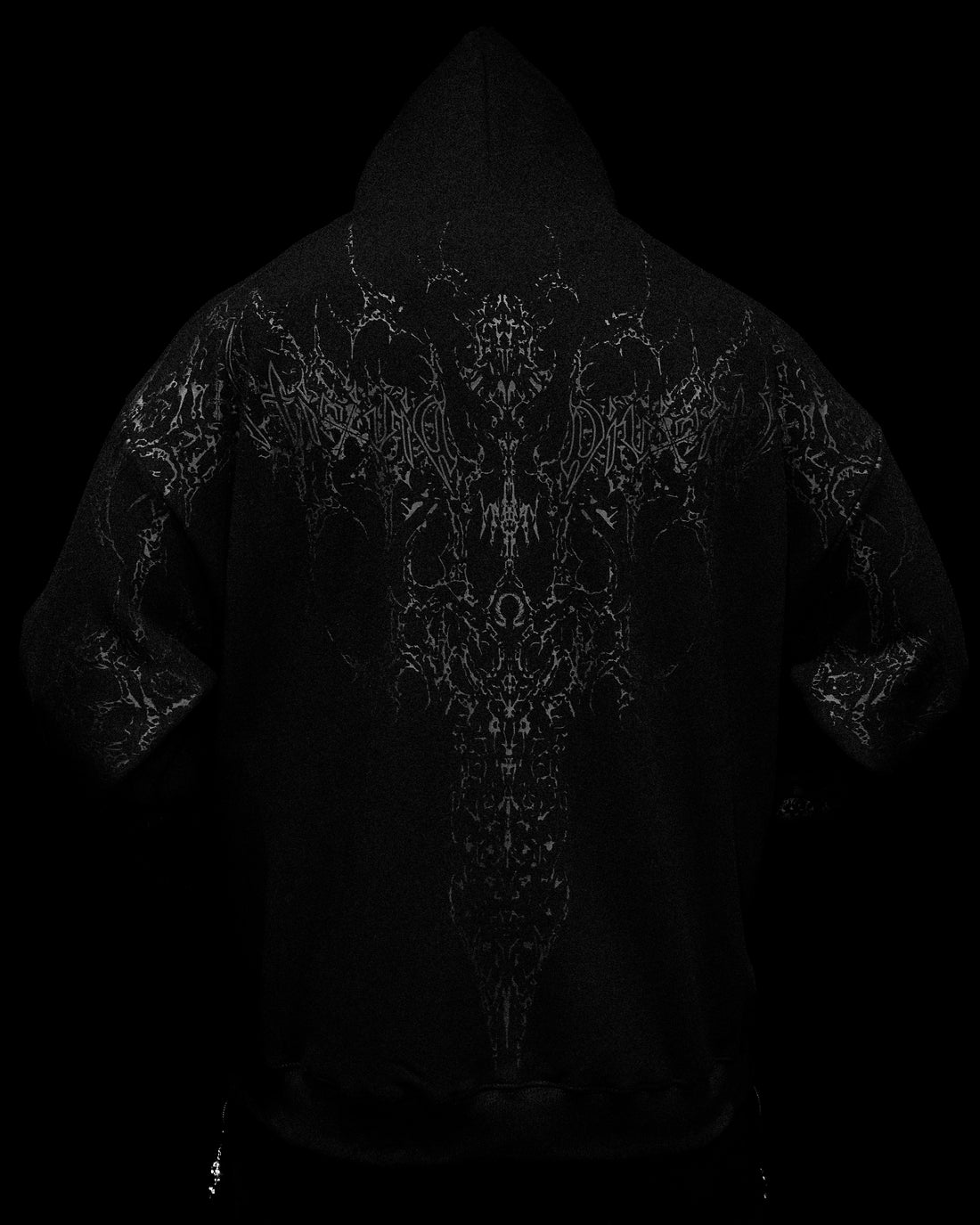 Cathedral Oversized pullover hoodie [DARKNESS]