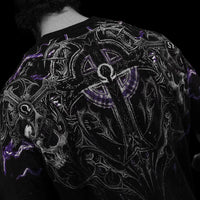Resurrection Oversized T-shirt [HOLLOW PURPLE]