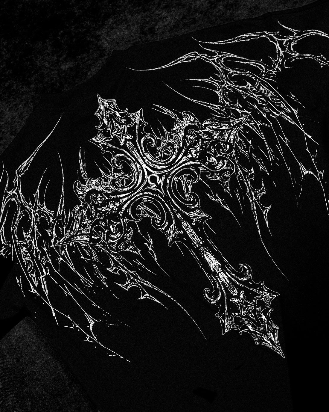 Dark Cathedral Oversized T-shirt [VOID BLACK]