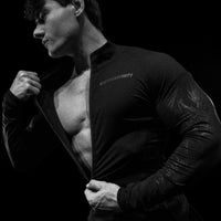 Void Tech™ Blood Wyvern Full-Zip Longsleeve Compression [DARKNESS]