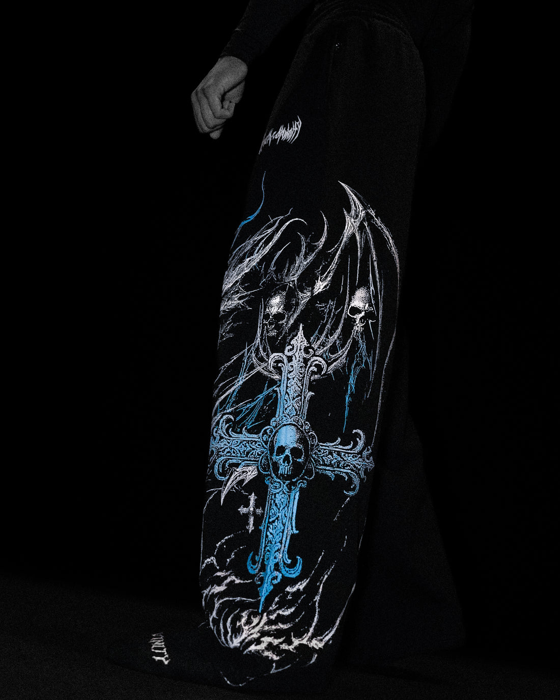Wyvern Uncuffed luxury sweatpants [FROST]