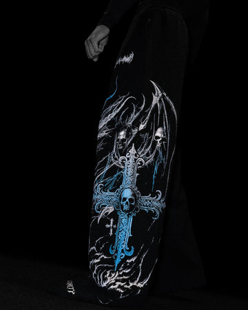 Wyvern Uncuffed luxury sweatpants [FROST]