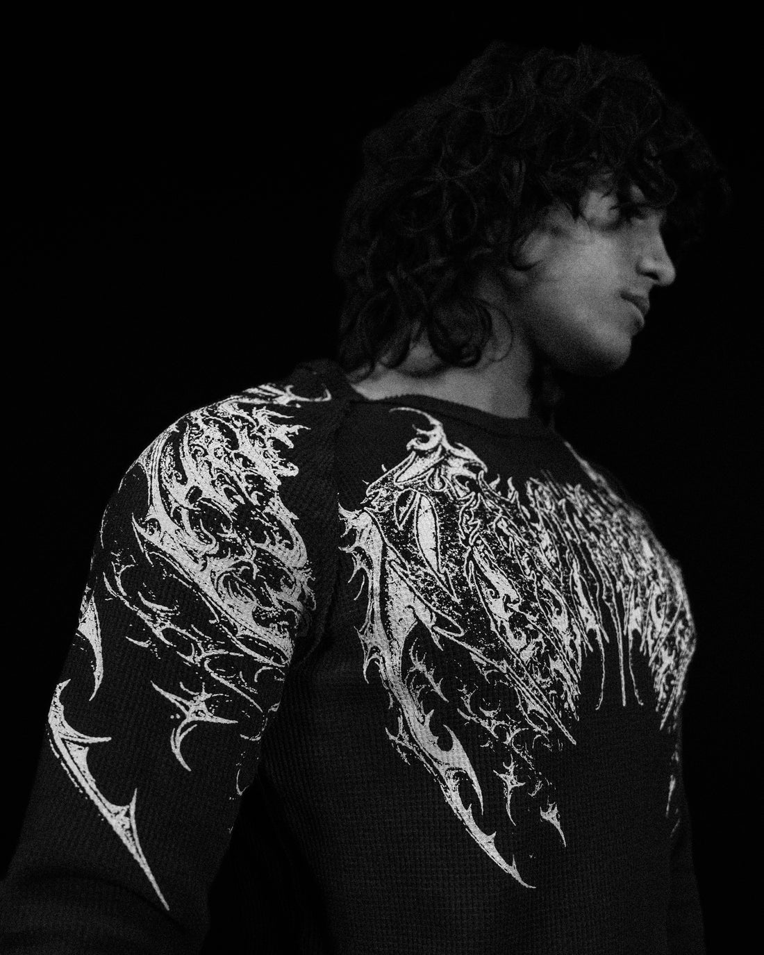 Obsidian Thermal longsleeve T-shirt [VOID BLACK]