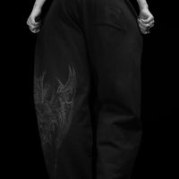 Women's Requiem Banana Shaped Uncuffed Sweatpants [DARKNESS]